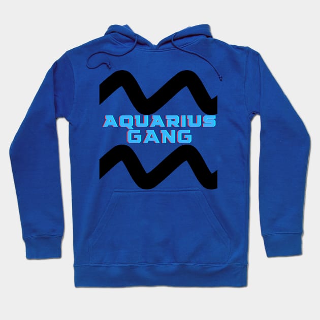 Aquarius Gang Hoodie by BlunBla Design